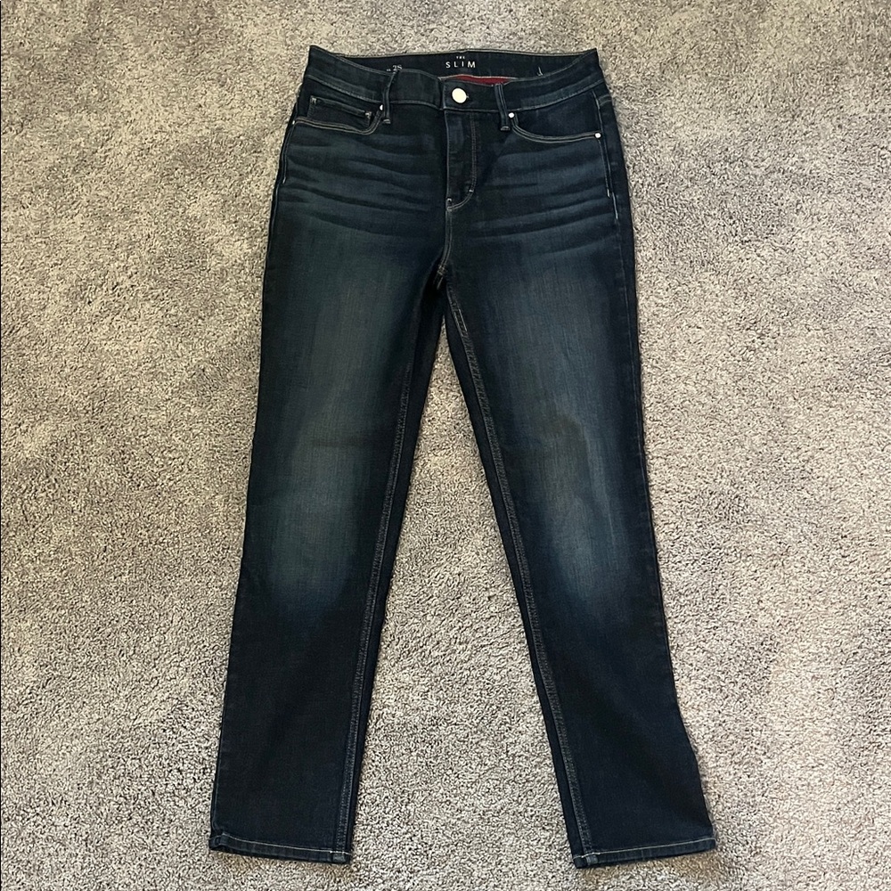 White House Black Market Dark Wash THE SLIM Jeans